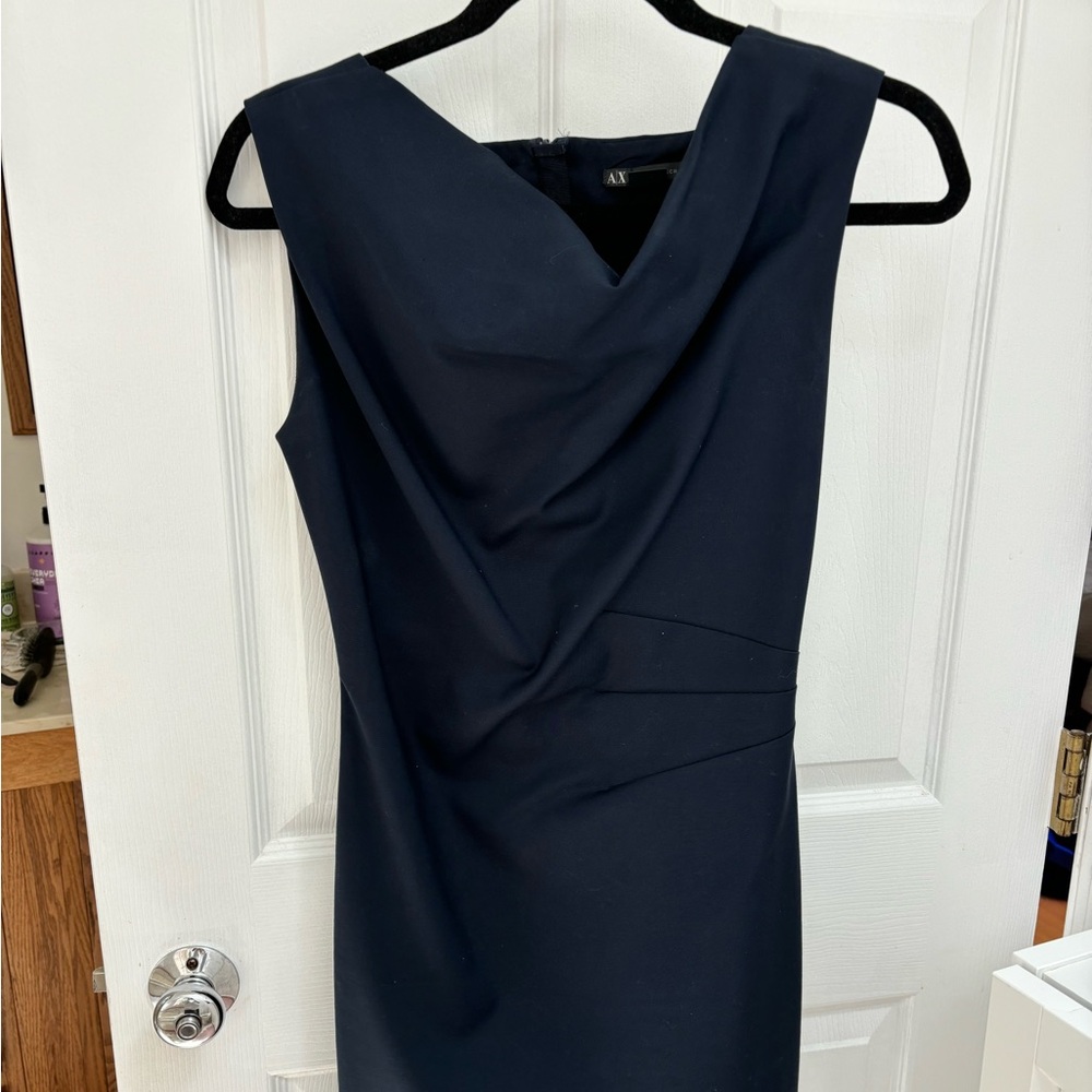 Armani Exchange Blue Cocktail Dress